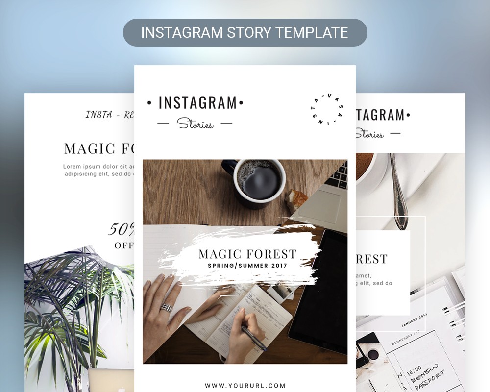 Detail Instagram Template Psd Free Nomer 20