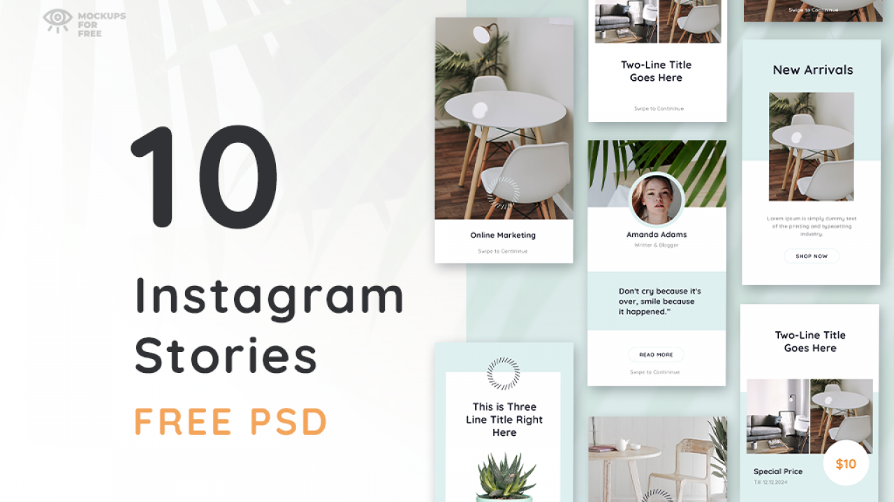 Detail Instagram Template Psd Free Nomer 26