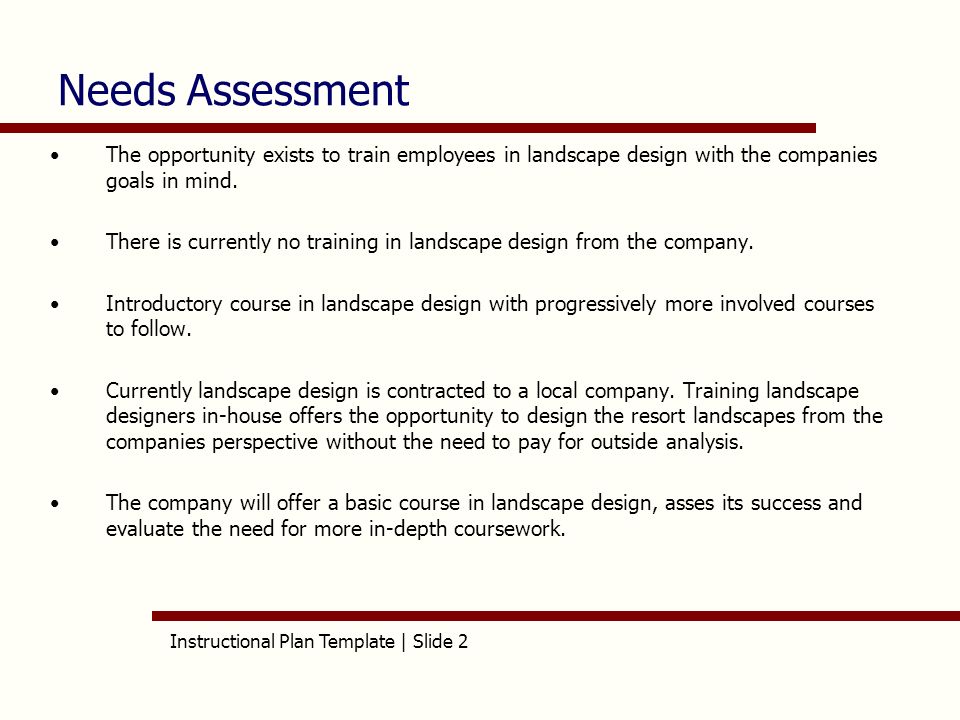 Detail Instructional Design Analysis Template Nomer 19