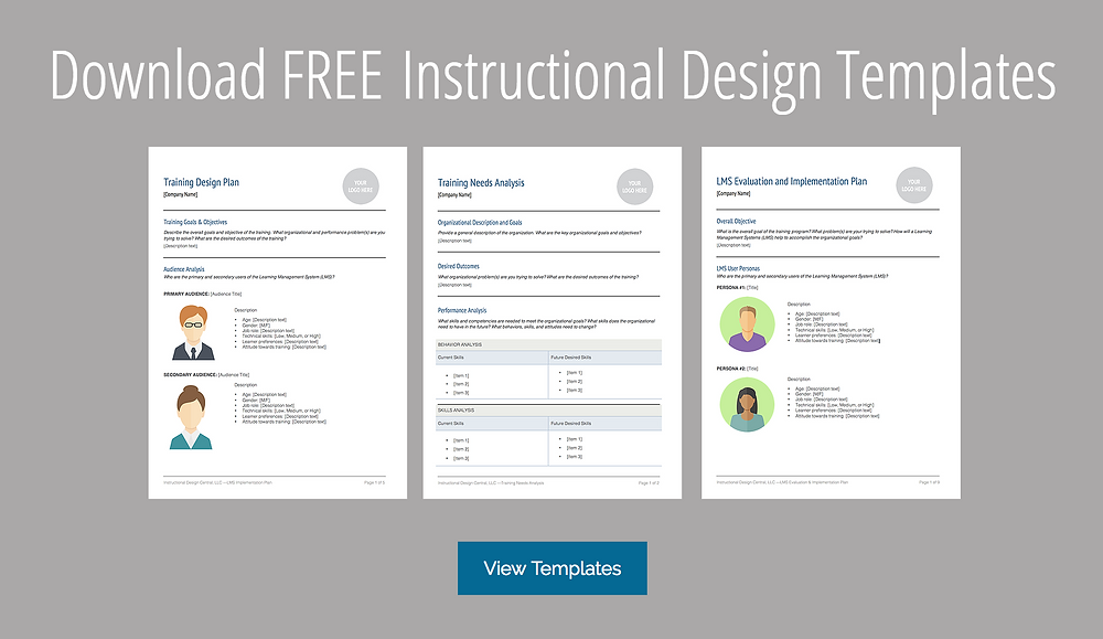 Detail Instructional Design Analysis Template Nomer 20