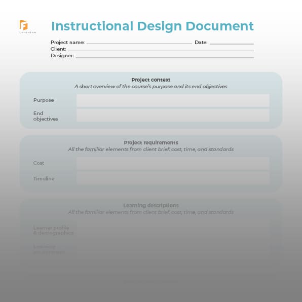 Detail Instructional Design Analysis Template Nomer 26