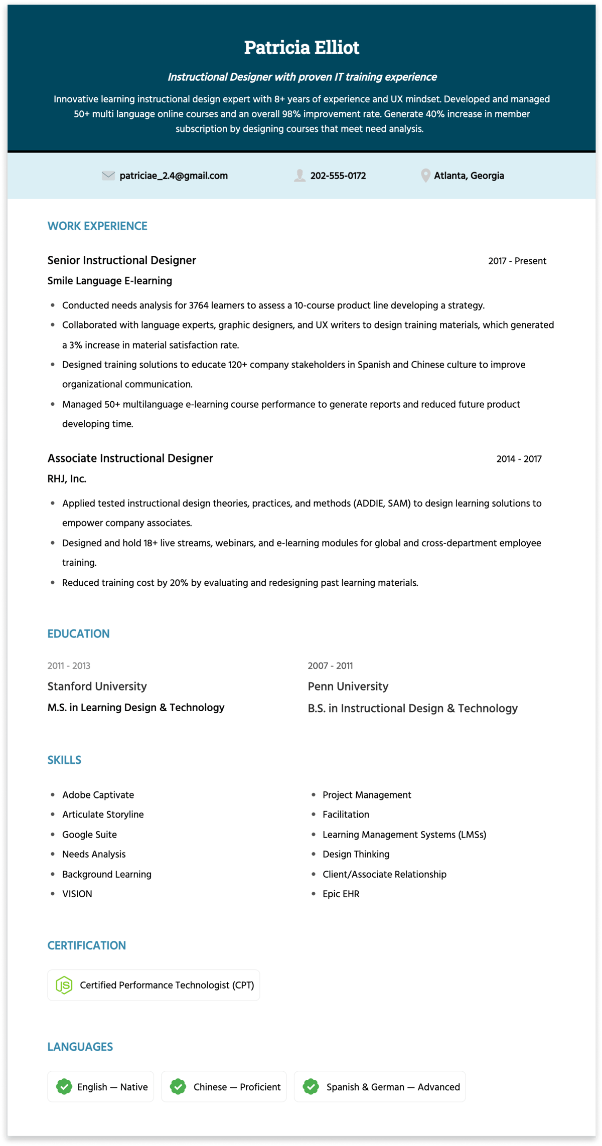 Detail Instructional Design Analysis Template Nomer 49