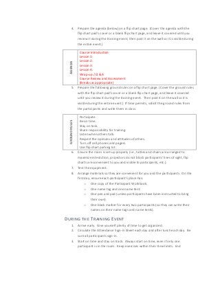 Detail Instructional Design Facilitator Guide Template Nomer 11