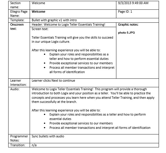 Detail Instructional Design Facilitator Guide Template Nomer 20