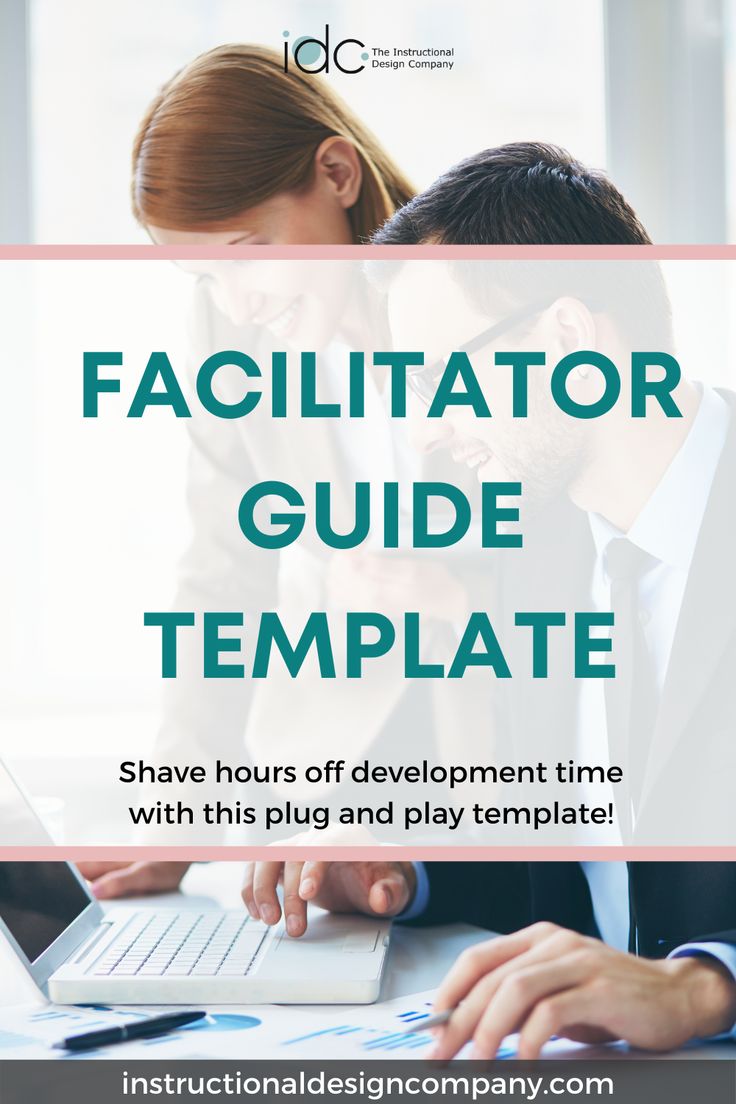 Detail Instructional Design Facilitator Guide Template Nomer 7