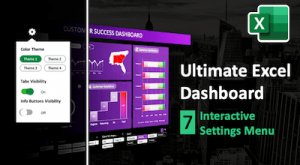 Detail Interactive Dashboard Excel Template Nomer 28