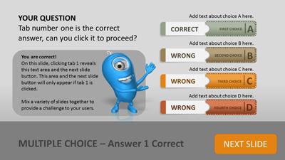 Detail Interactive Quiz Ppt Template Nomer 45