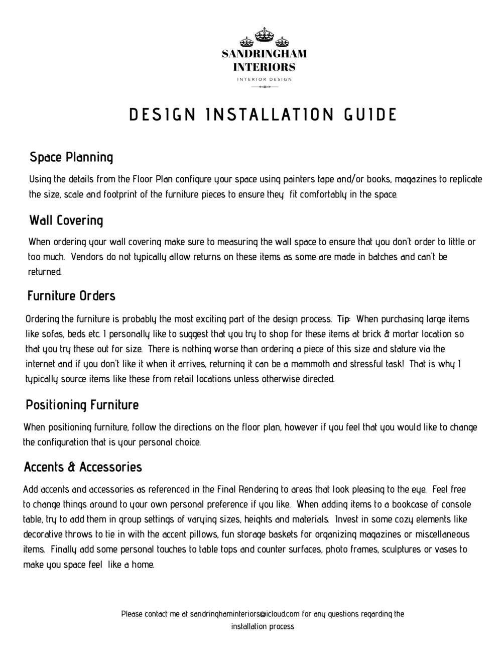 Detail Interior Design Questionnaire Template Nomer 22