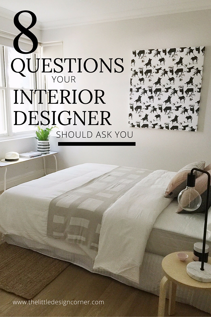 Detail Interior Design Questionnaire Template Nomer 23