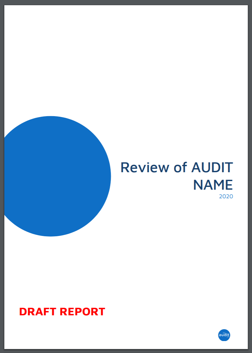 Detail Internal Audit Report Template Nomer 47