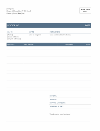 Detail Internet Bill Invoice Template Nomer 32