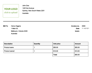 Detail Internet Bill Invoice Template Nomer 43