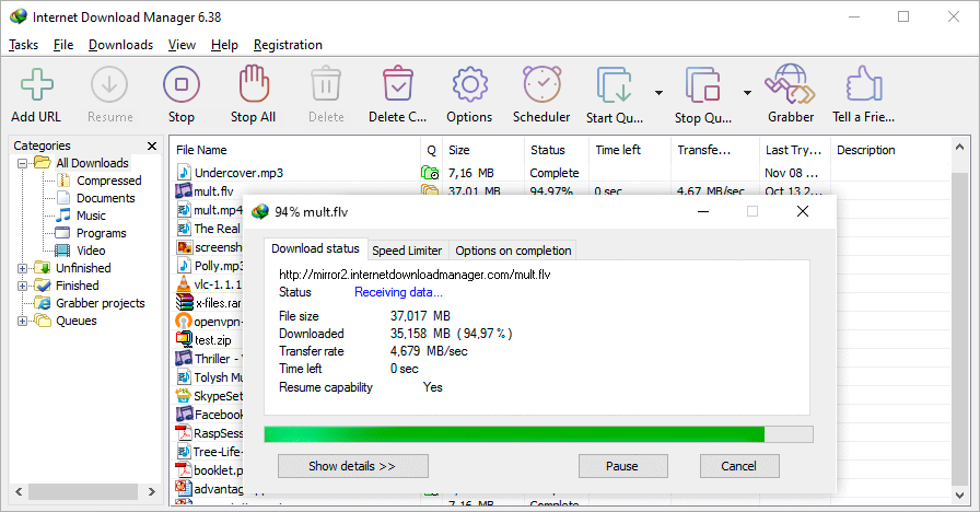 Detail Internet Download Manager For Android Nomer 32