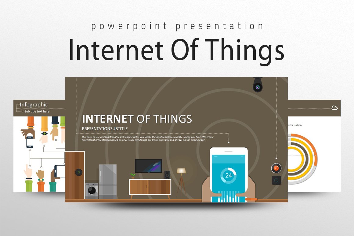 Detail Internet Of Things Powerpoint Template Nomer 19