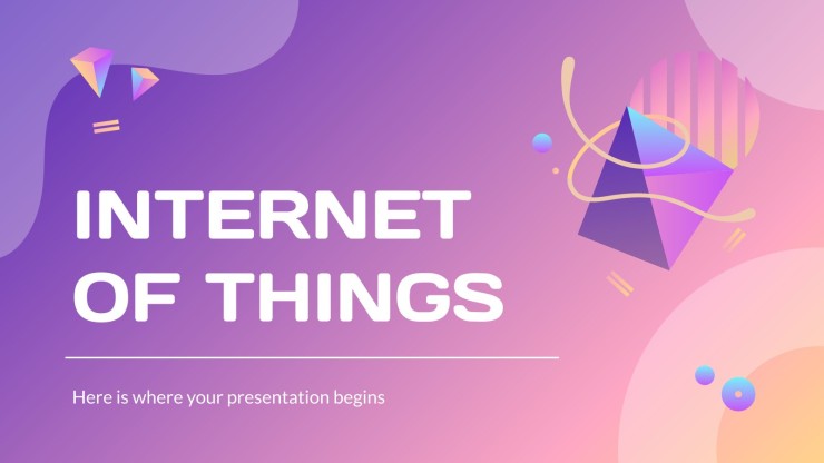 Detail Internet Of Things Powerpoint Template Nomer 7