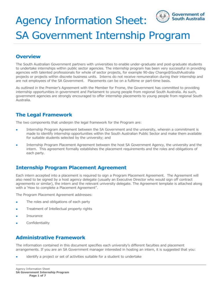 Detail Internship Contract Template Nomer 50