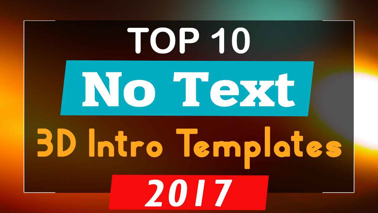 Download Intro Templates No Text 3d Free Download Nomer 12