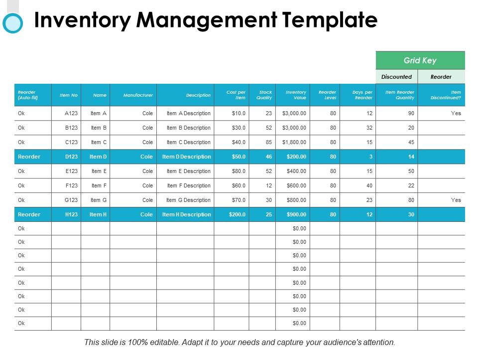 Detail Inventory Design Template Nomer 11