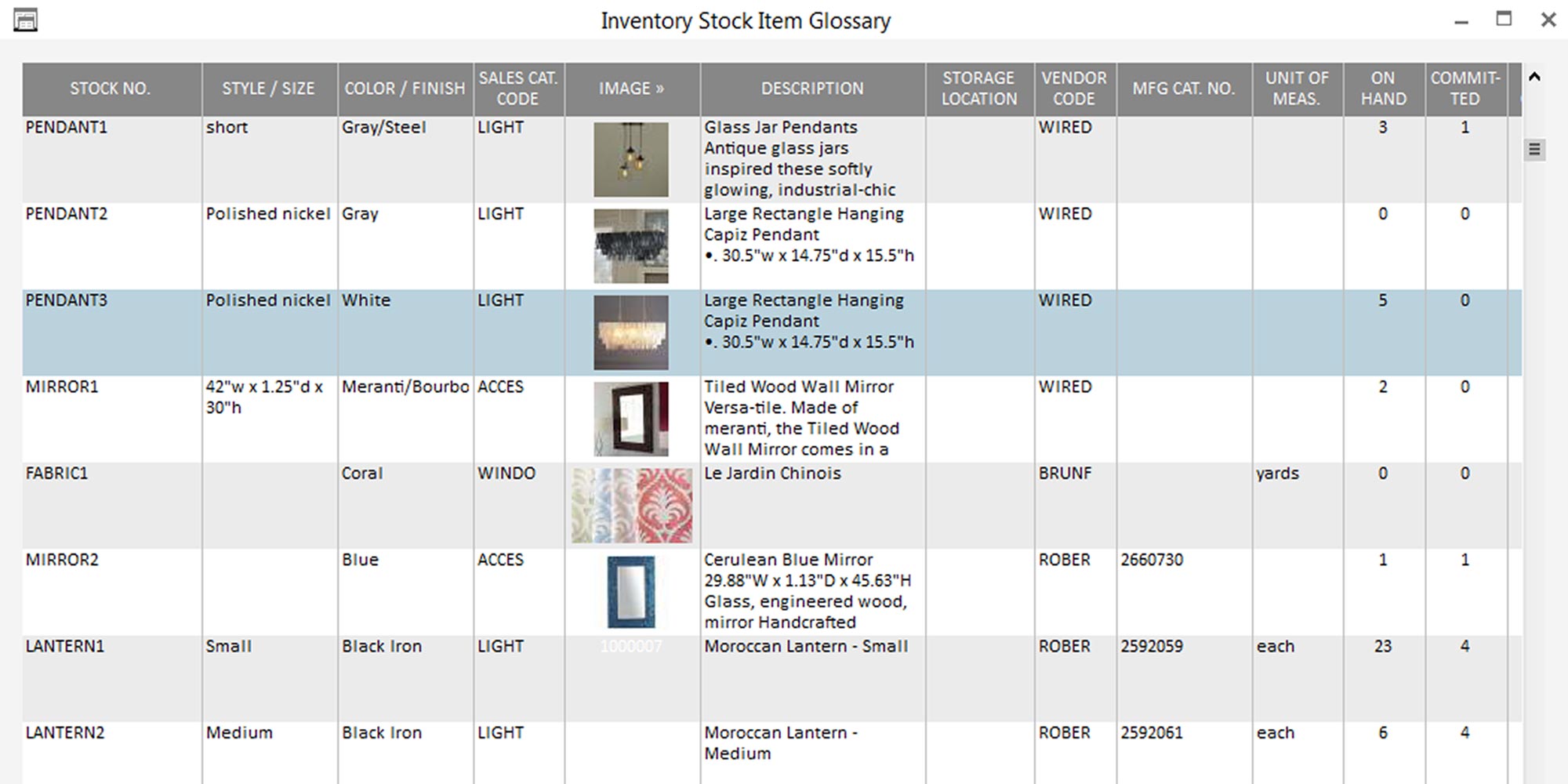 Detail Inventory Design Template Nomer 33