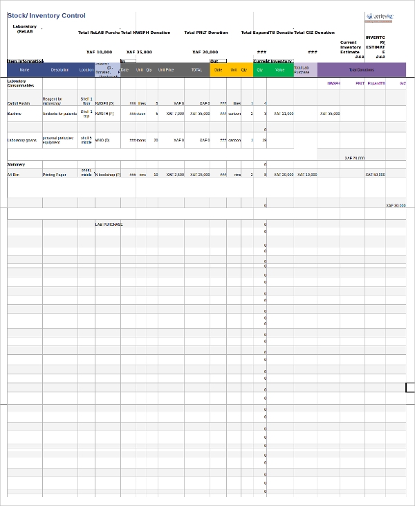 Detail Inventory Design Template Nomer 55