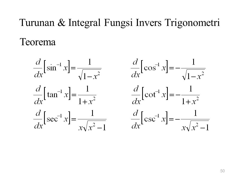 Detail Invers Fungsi Trigonometri Nomer 13