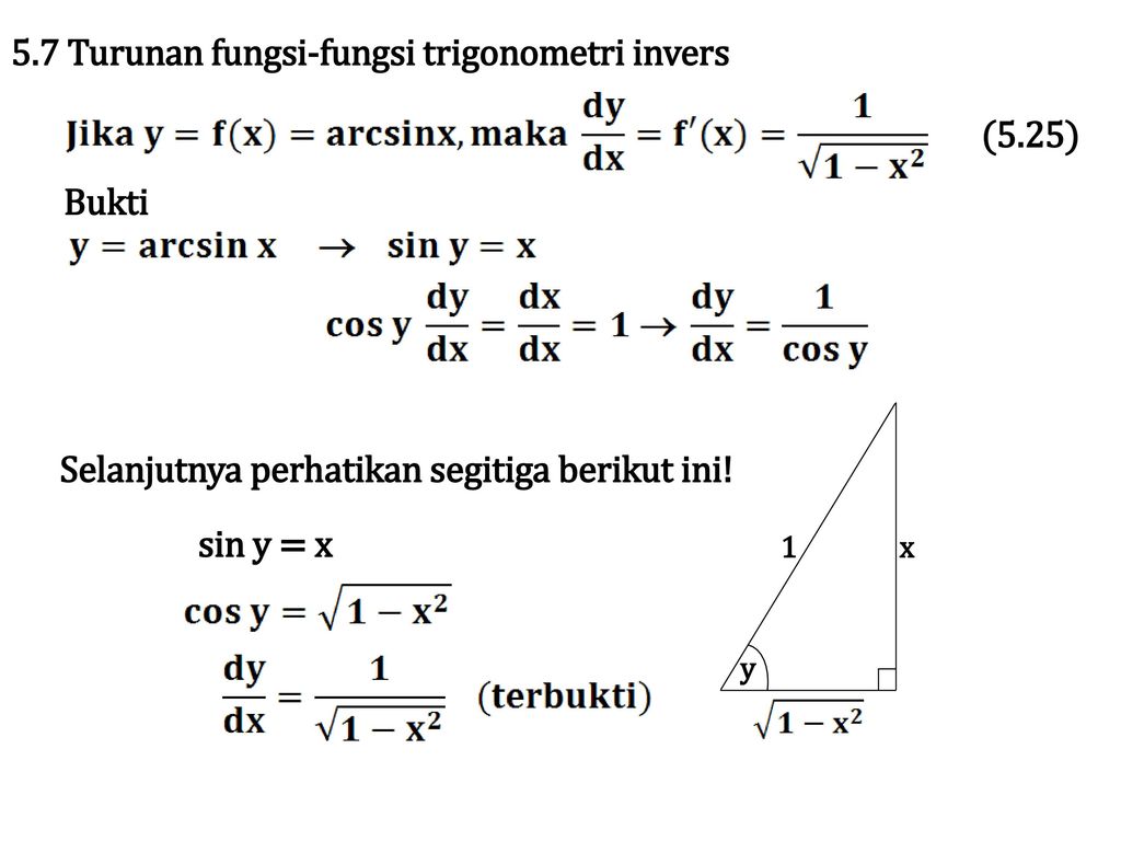 Detail Invers Fungsi Trigonometri Nomer 16