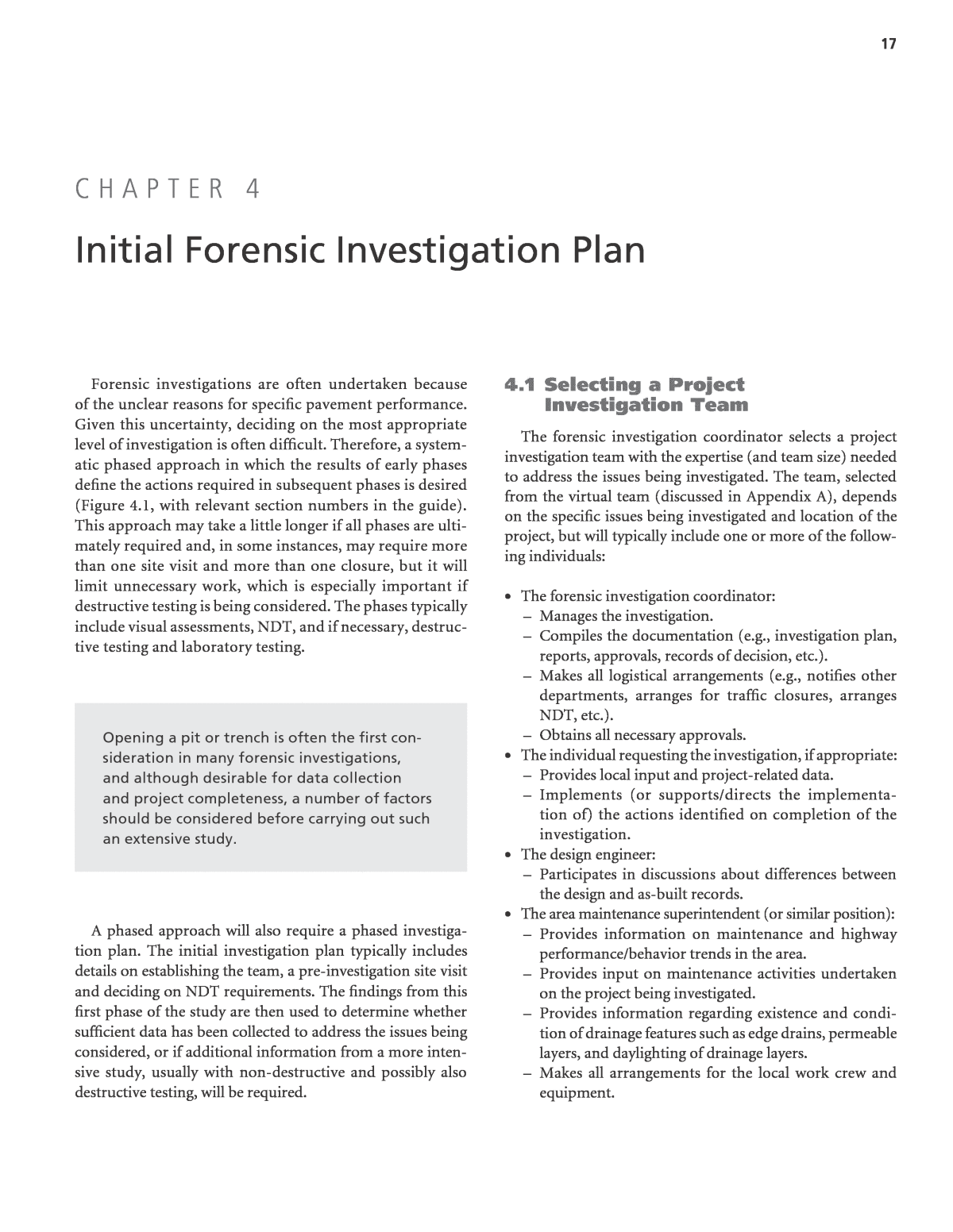 Detail Investigation Plan Template Nomer 3