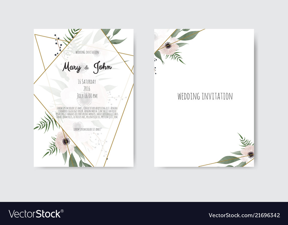 Detail Invitation Card Template Nomer 8