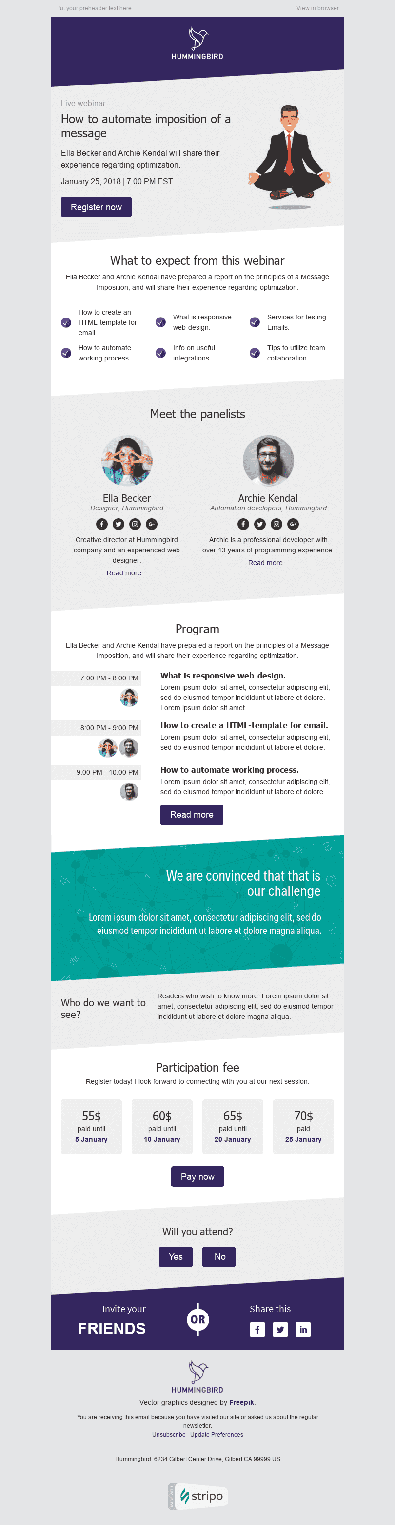 Detail Invitation Email Template Html Koleksi Nomer 4