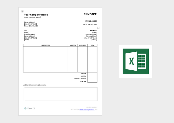 Detail Invoice Template Doc Nomer 46
