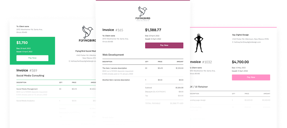 Detail Invoice Template Download Nomer 49