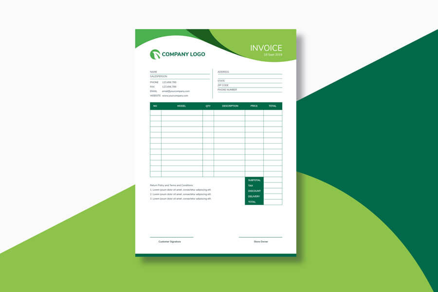 Detail Invoice Template Excel Nomer 22