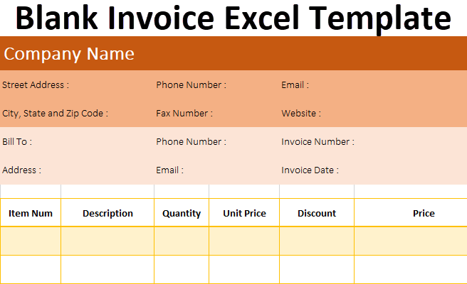 Detail Invoice Template Excel Nomer 31