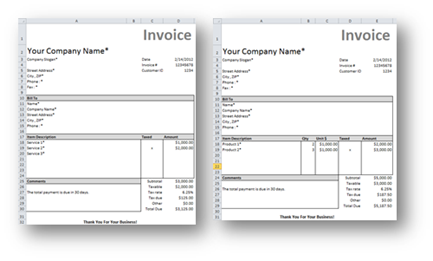 Detail Invoice Template Excel Nomer 48