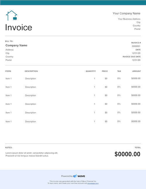 Detail Invoice Template Google Docs Nomer 16