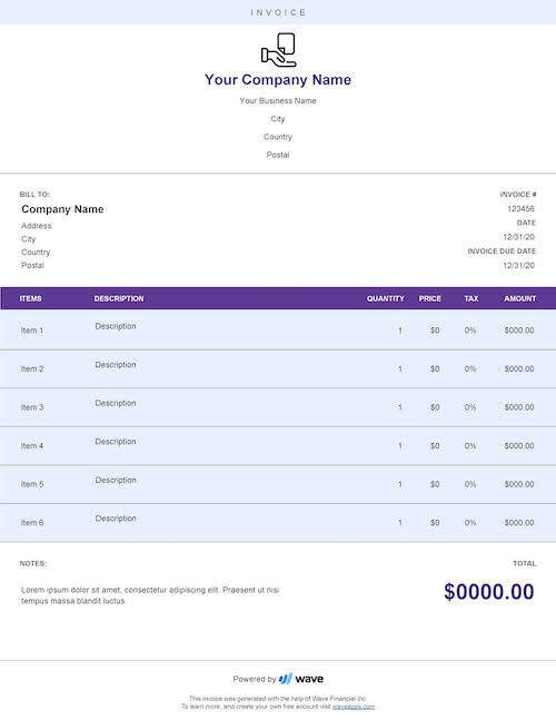 Detail Invoice Template Google Docs Nomer 26