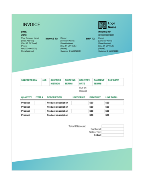 Detail Invoice Template Html With Css Free Download Nomer 27