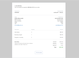 Detail Invoice Template Html With Css Free Download Nomer 33
