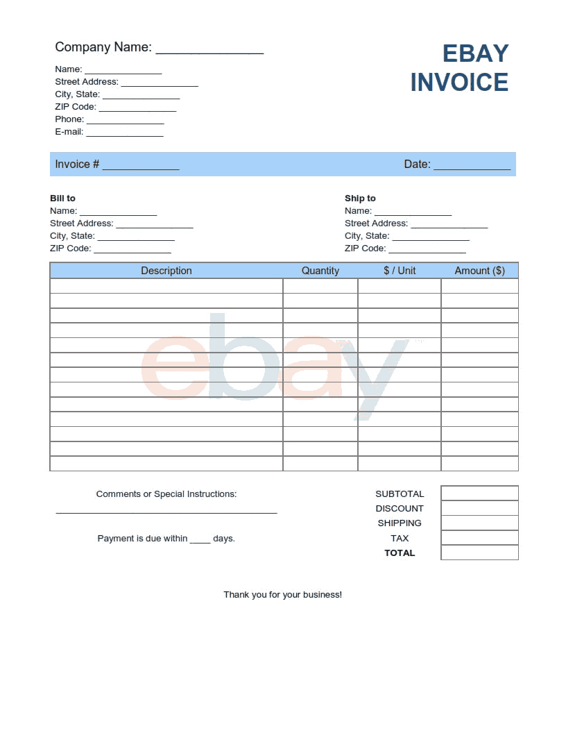 Detail Invoice Template Html With Css Free Download Nomer 43