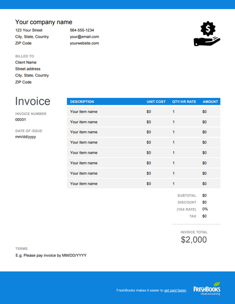 Detail Invoice With Discount Template Nomer 19