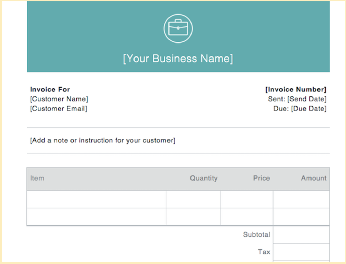 Detail Invoice With Discount Template Nomer 25