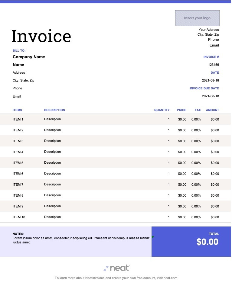 Detail Invoice With Discount Template Nomer 36