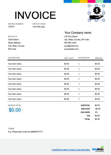 Detail Invoice With Discount Template Nomer 40