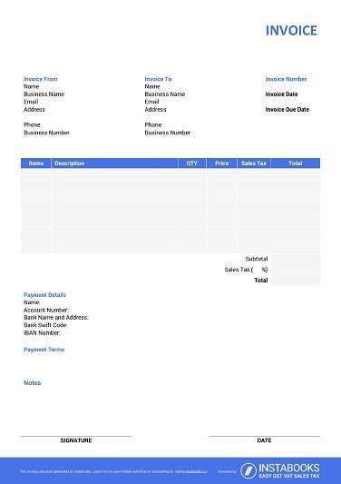 Detail Invoice With Discount Template Nomer 46