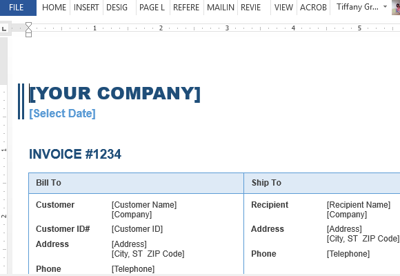 Detail Invoice With Discount Template Nomer 47