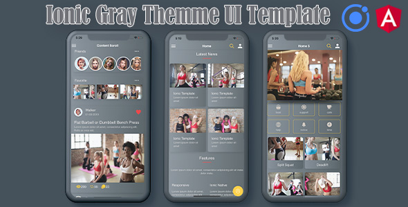 Detail Ionic Theme Template Nomer 25