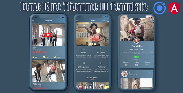 Detail Ionic Theme Template Nomer 47