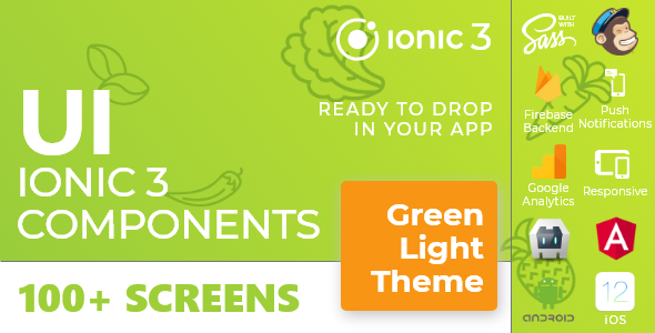 Detail Ionic Theme Template Nomer 49