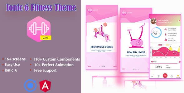 Detail Ionic Theme Template Nomer 53