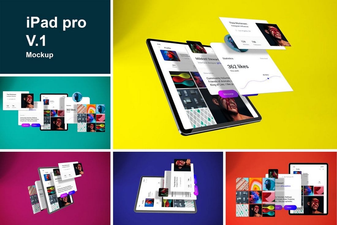Detail Ipad Design Template Nomer 34